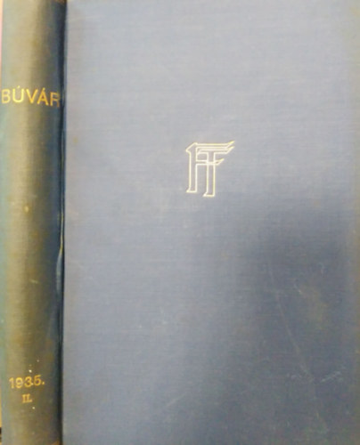 Dr. Cavallier Jzsef szerk. - Bvr ( Npszer tudomnyos folyirat ) 1935 / 7-12.  szmok (. I vfolyam,  2. flv)