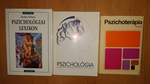 Norbert Sillamy - 3 pszichológiai alapkönyv: pszichoterápia, Pszichoológia, Pszichológiai lexikon