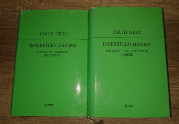 Csáth Géza - Ismeretlen házban I-II.