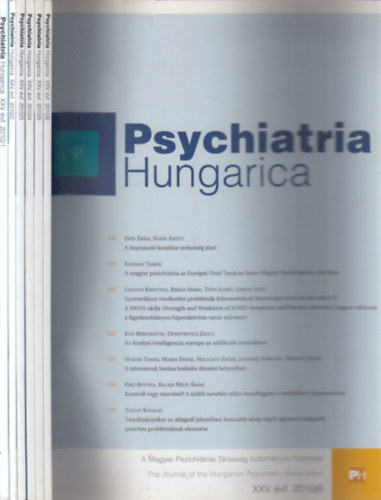 Psychiatria Hungarica 2010/1-6. (6 db. lapsz�m)