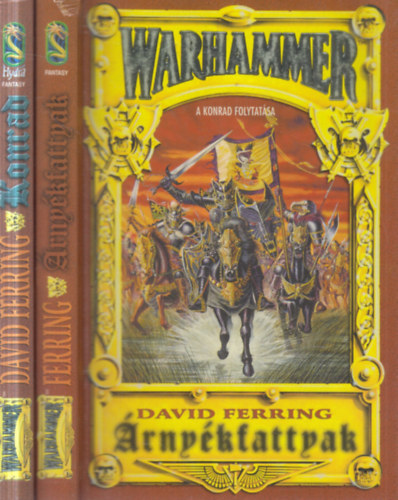 David Ferring - 2 db Warhammer sorozat kötete (Árnyékfattyak + Konrad)