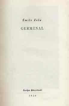 �mile Zola - Germinal