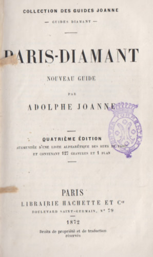Adolphe Joanne - Paris-Diamant