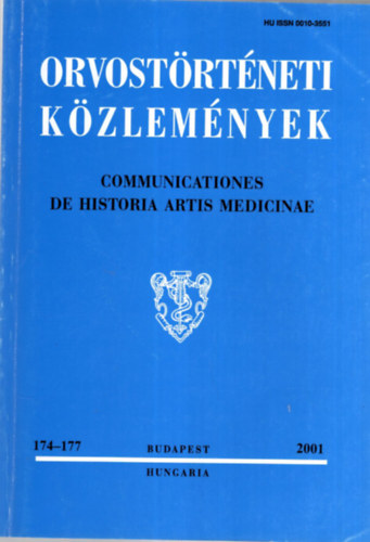 Birtalan Győző Kalle Achté - Orvostörténeti Közlemények 2001. 1-4.