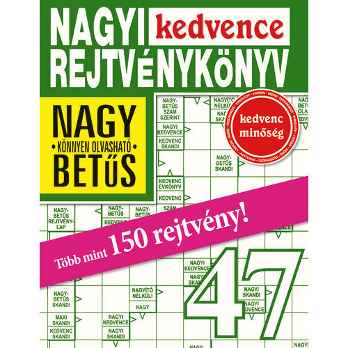 Nagyi Kedvence Rejtvnyknyv 47.