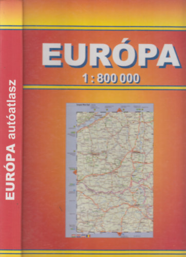 Eurpa autatlasz 1:800 000 (2003-2004)