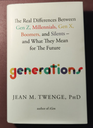 Jean M Twenge PH D - generations