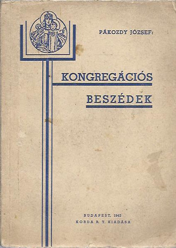 Pkozdy Jzsef - Kongregcis beszdek