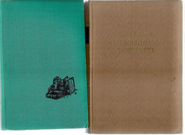 Szerb Antal - 2 db k�nyv, Gondolatok a k�nyvt�rban, A vil�girodalom t�rt�nete