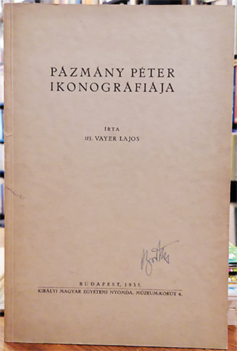 Pzmny Pter ikonogrfija