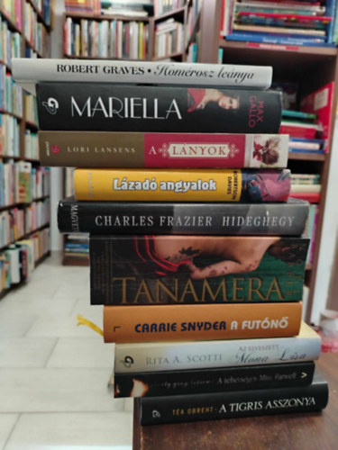 Robert Graves Charles Frazier - 9 db-os KNYVMENT AJNLAT, vilgirodalom: Homrosz lenya+Mariella+A lnyok+Lzad angyalok+Hideghegy+Tanamera+A futn+Mona Lisa+A tehetsges Miss Farwell
