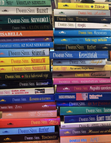 Danielle Steel - 40 db Danielle Steel romantikus k�tet