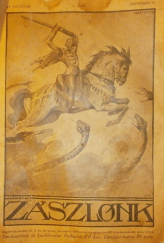 Izs�f Alajos  (szerk.) - Z�szl�nk XV. �vfolyam 1. sz�m
