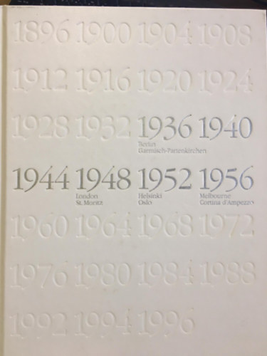 100 years of the olympic games of modern times (1936-1956)