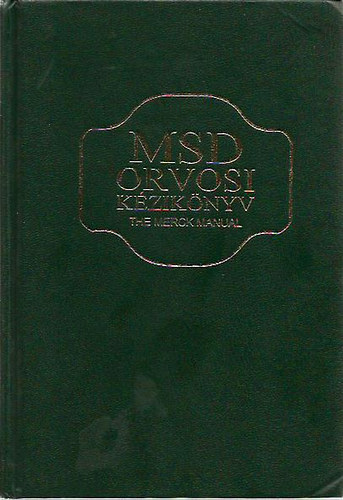 Robert- Beers, Mark H. Berkow - MSD Orvosi Kziknyv (The Merck Manual)