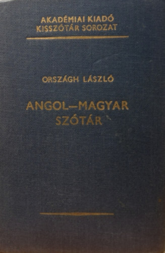 Orszgh Lszl - Angol-magyar magyar-angol sztr I-II