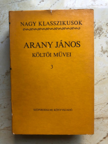 Arany Jnos - Arany Jnos klti mvei 3.