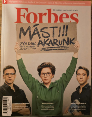 Forbes - 30 sikeres magyar 30 alatt