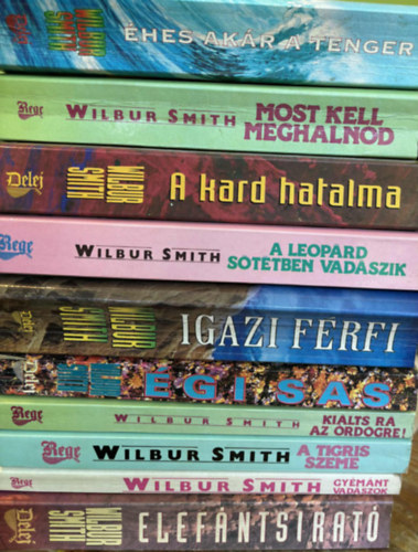 Wilbur Smith - 10 db Wilbur Smith ktet