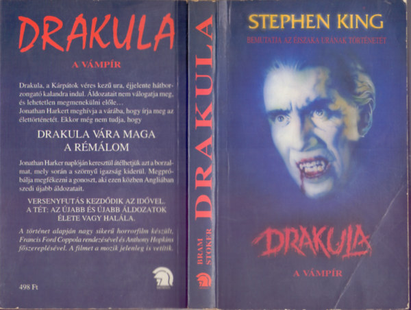 Stephen King bemutatja a horror klasszikust: Bram Stoker - Drakula, a vmpr (Dracula)