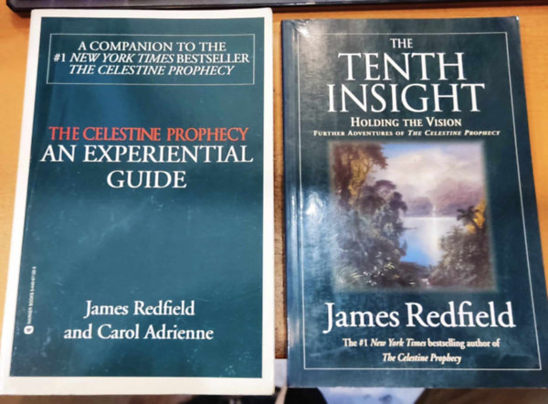 James Redfield, Carol Adrienne - 2 db The Celestine Prophecy: An Experiential Guide + The Tenth Insight: Holding the Vision: Further Adventures of The Celestine Prophecy