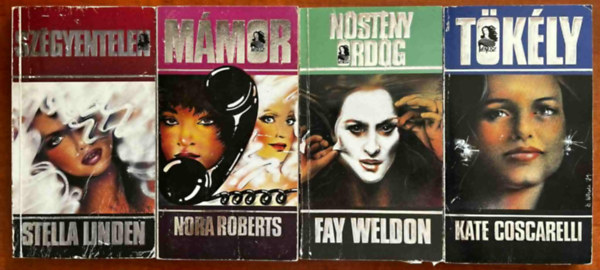 Danielle Stell, Fay Weldon Kate Coscarelli - 4 db Vénusz könyvek:Hazafelé,Hírnév és vagyon,Tökély,A nőstény ördög