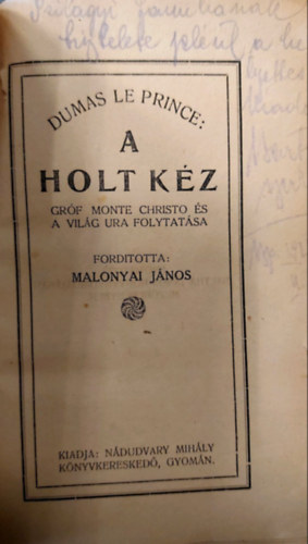 Dumas - A holt kz