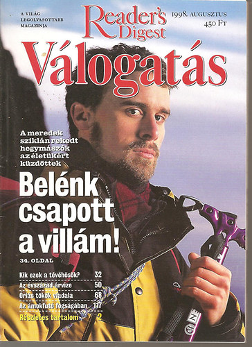 Reader's Digest v�logat�s - 1998. augusztus
