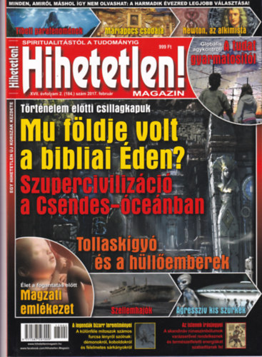 Hihetetlen! magazin 2017. febru�r