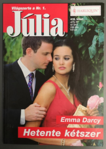Emma Darcy - Hetente k�tszer (J�lia 415. k�tet)