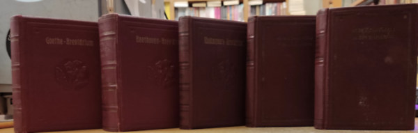 5 db Bevi�rium: Beethoven + Goethe + Merezskovszkij I-II. + Shakespeare