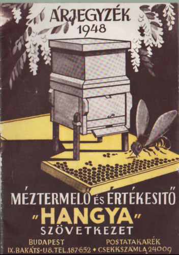 M�ztermel� �s �rt�kes�t� "Hangya" Sz�vetkezet-�rjegyz�k 1948