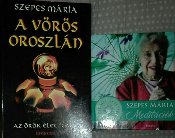 Szepes Mria - 2db Szepes Mria knyv - Meditcik; A vrs oroszln