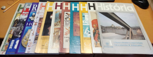 R�cz �rp�d Glatz Ferenc - 11 db T�rt�nelmi foly�irat, Hist�ria, Rubicon, sz�rv�nysz�mok