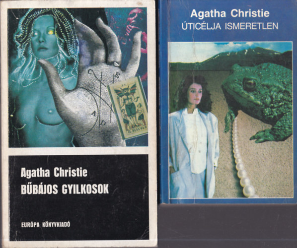 Agatha Christie - 2 db Agatha Christie reg�ny: B�b�jos gyilkosok + �tic�lja ismeretlen