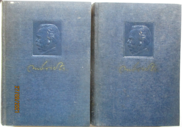 M�ricz Zsigmond - Irodalomr�l, m�v�szetr�l 1899-1923 I-II.