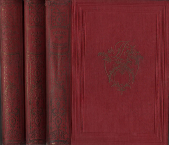 Dr. Balogh Barna, J�sika Mikl�s Archibald Clavering Gunter - 5 db (4 m�) A Pesti H�rlap d�szk�nyvt�ra: A sehonnai kisasszony I-II. + Halhatatlanok szigete + Zrinyi a k�lt� I-II.