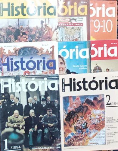 Histria 1994 (teljes vfolyam, lapszmonknt)