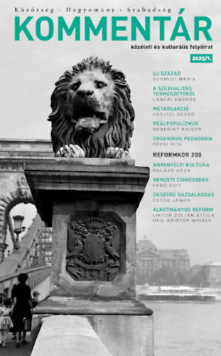 Békés Márton (főszerkesztő) - Kommentár folyóirat 2025/1