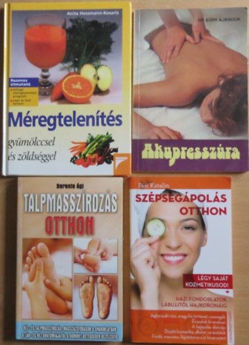 Természetes gyógymódok könyvcsomag (4 db)