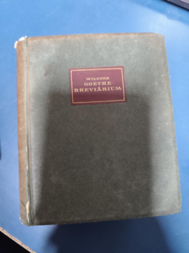 Wildner �d�n - Goethe- Brev�rium