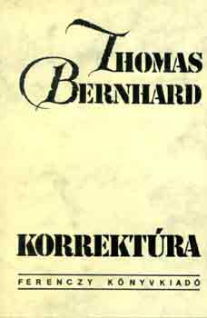 Thomas Bernhard - Korrektúra