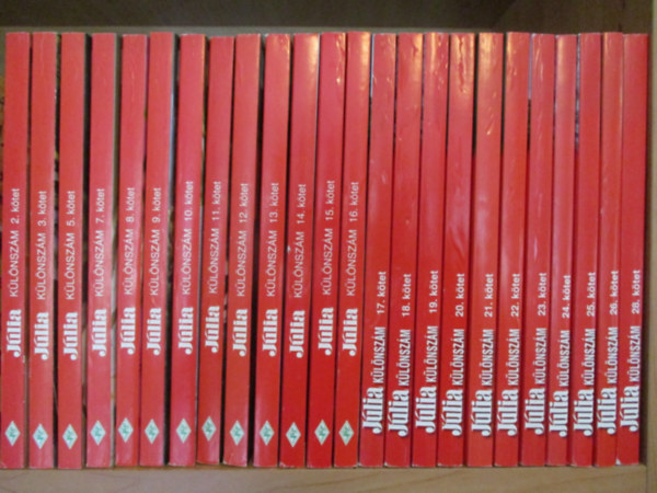 Tbb szerz - Jlia klnszm 2-28 (27db)