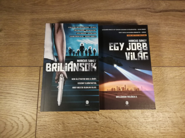 Marcus Sakey - Briliánsok 1-2. (Briliánsok, Egy jobb világ)