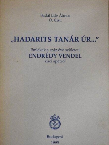 "Hadarits tanr r..."