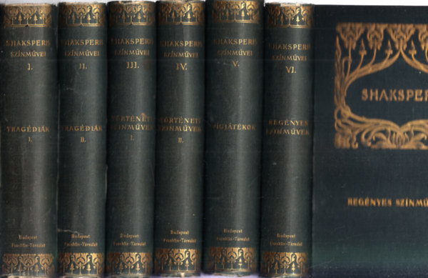 William Shakespeare - Shakespeare �sszes sz�nm�vei I-VI.