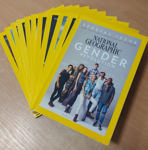 National Geographic - National Geographic 2017. janu�r, febru�r, m�rcius, �prilis, m�jus, j�nius, szeptember, okt�ber, november, december(10 db. sz�rv�nysz�m)