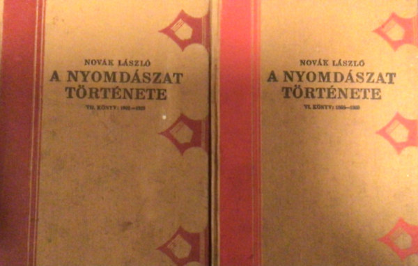 Novák László - A nyomdászat története