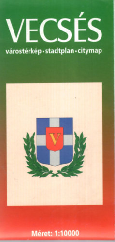 Vecsés várostérkép 1:10000