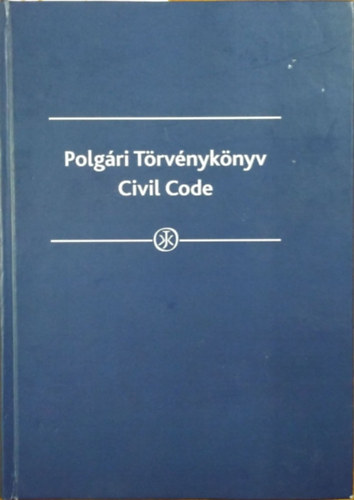 Polg�ri T�rv�nyk�nyv / Civil Code